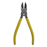 プラモデルニッパー 155mm 工具 ペンチ CRV鋼 バネ付き ホビー 精密 強力 薄刃 小型 [ゆうパケット発送、…