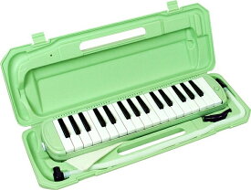 KC 鍵盤ハーモニカ (メロディーピアノ) ライトグリーン P3001-32K/UGR[新生活][楽器][送料無料(一部地域を除く)]