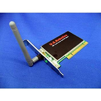 U.S.ロボティクスチップ マート 11g b対応PCI無線LAN PCIボード Wireless Turbo PCI 無線LAN バルク品 送料無料 代引不可 ゆうパケット発送 日本産 Adapter