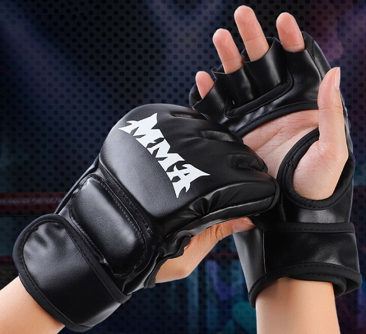 楽天市場】オープンフィンガー グローブ ボクシンググローブ 手袋 MMA  