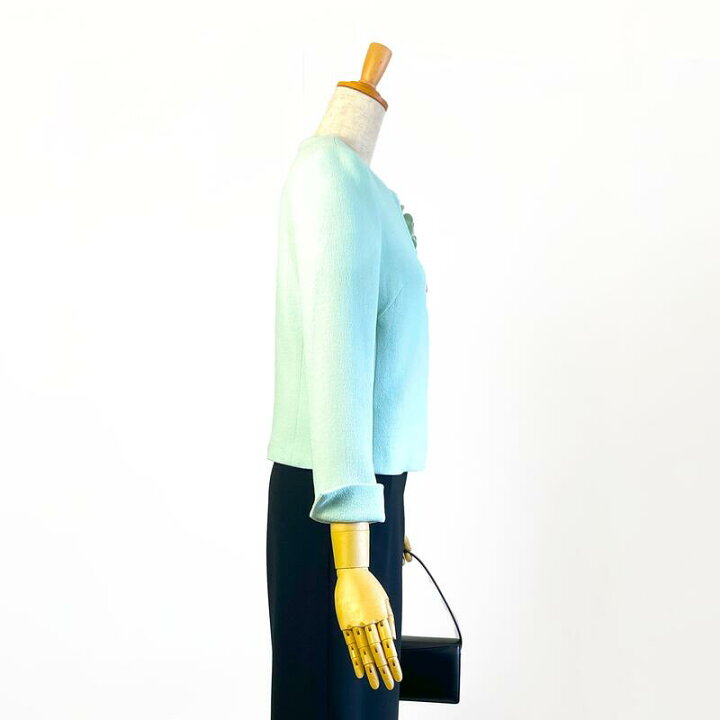 楽天市場】ウール100% ダブルジョーゼット ぺパーミント コサージュ  