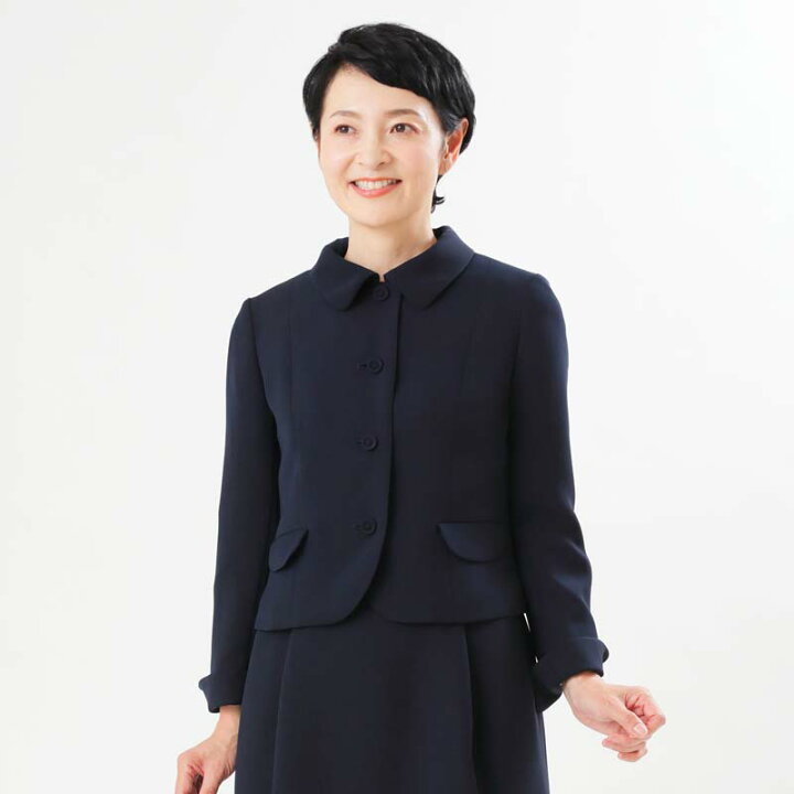 楽天市場】二重織 お受験 スーツ ジャケット 学校訪問 学校説明会 