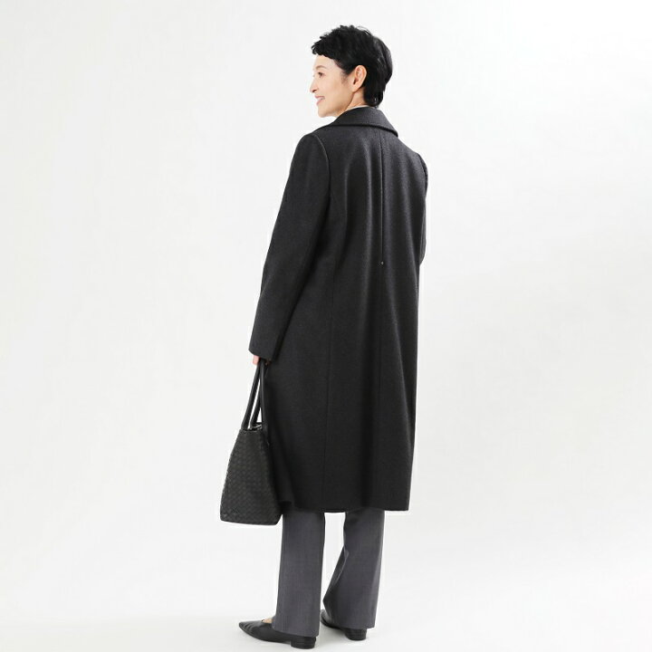 楽天市場】カシミヤ 100% 日本製 トップグレー ブラック ハンド  