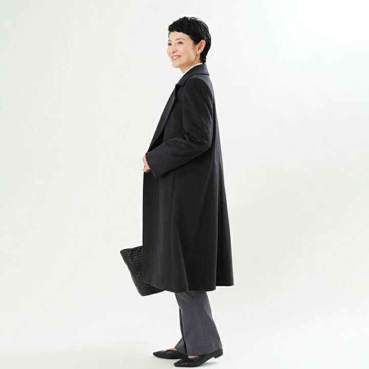 楽天市場】カシミヤ 100% 日本製 トップグレー ブラック ハンド  