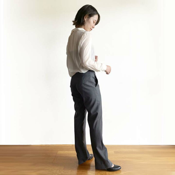 楽天市場】ウール100% 強撚 二重織 ロングテーラード ジャケット 