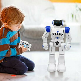 無料ギフトラッピング 電動ロボット おもちゃ ロボットおもちゃ プログラム可能 ジェスチャ制御 リモコン コントロール 多機能ロボット 歩く 滑走 音楽 ダンス 人型ロボット 電子玩具 USB充電式 ギフト 男の子 ラジコンロボット
