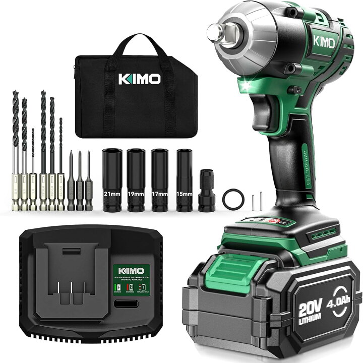 楽天市場】【お買い物マラソン☆25%OFFクーポン】KIMOインパクトレンチ 