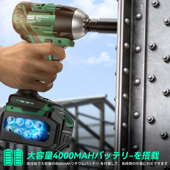 楽天市場】【お買い物マラソン☆25%OFFクーポン】KIMOインパクトレンチ 