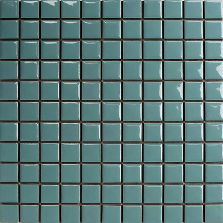 楽天市場 25ミリ角タイル レトロモザイク 昭和レトロ 昔ながらのモザイクタイル 美濃焼タイル インテリ キッチン サイドボード Diy コバルト グレー色 艶あり 磁器質 Nシリーズ 25mm角 コバルト グレー色 N 12 タイル屋さん