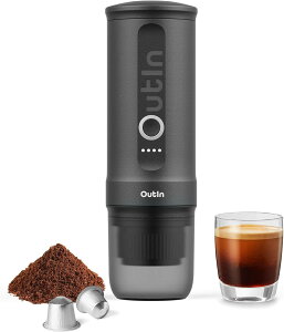OutIn Nano �|�[�^�u���d���G�X�v���b�\�}�V���A�L�����v�p�g���x���R�[�q�[���[�J�[�A�ԗp�R�[�q�[���[�J�[ USB-C �Ή����Ȕ��M���A�҂����ăR�[�q�[��NS �J�v�Z���t���ARV�A�n�C�L���O�A�I