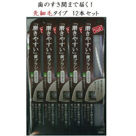 12本セット 磨きやすい歯ブラシ 先細 スタンダード ライフレンジ はぶらし ハブラシ ふつう 日本製 田辺重吉