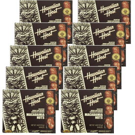 ハワイアンホースト マカダミアナッツ チョコレート 4oz 8粒 10箱セット 送料無料 HawaiianHost ハワイお土産 マカデミアナッツチョコレート