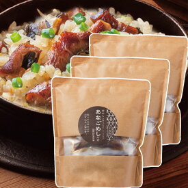 あなごめしの素 2合炊 3袋セット 送料込み 阿藻珍味 釜飯 穴子飯 炊き込みご飯の素