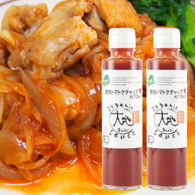 有機栽培の野菜を使用 有機トマトケチャップ 150ml 2本セット 送料無料 センナリ 有機JAS認定 大地