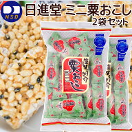 数量限定 半額 訳あり ミニ粟おこし 100g おこし 2袋セット 送料無料 日進堂製菓 和菓子 お菓子 お茶請け…