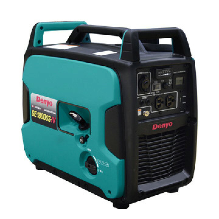 楽天市場】デンヨー 防音型正弦波インバーターガソリン発電機 1.8kVA 