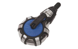 シンワ測定 ハンディチョークライン 5倍速手巻 粉付3倍太糸 ブルー 77560