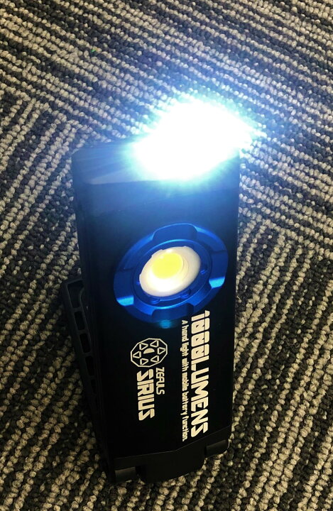 広島工具 ゼフルス SIRIUS モバイルバッテリーライト ZA-SR1000 広島工具