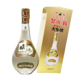 広島 ゴールド賀茂鶴 純金箔入 720ml 【あす楽対応】 化粧箱入 カモツル