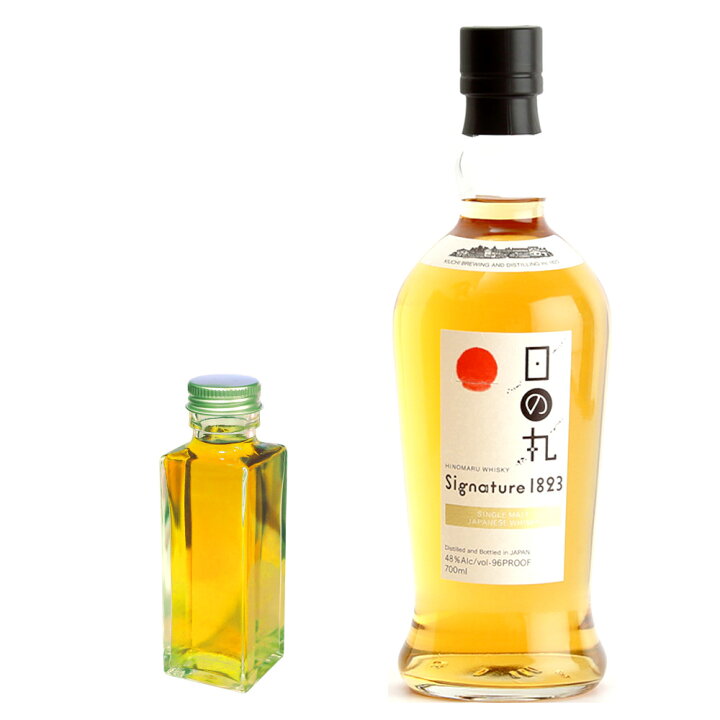 楽天市場】new【量り売り】日の丸ウイスキー SIGNATURE 1823 48度 30ml 