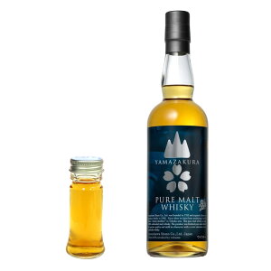 yʂ蔄zsAgECXL[R@ PURE MALT WHISKY YAMAZAKURA@30ml@48x@̐𑢁@ECXL[@