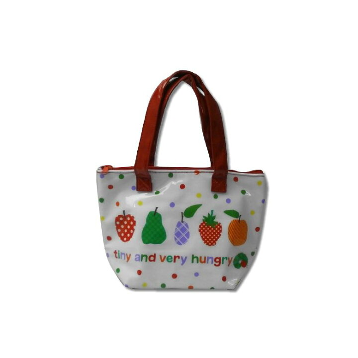 楽天市場 はらぺこあおむし 保冷トートバッグ ｓ レッド K 6756b 追跡可能メール便 送料0円 対応商品 はらぺこ あおむし キャラクターグッズ プレゼント ギフト キャラクターショップａｖｅｎｕｅ