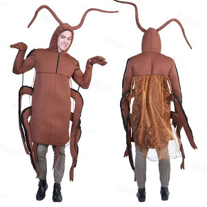 ハロウィン コスプレ衣装メンズ コスチューム 動物 ゴキブリ 仮装 着ぐるみ 男性 おもしろい 仮装用 変装 ハロウィーン イベント パーティー 学園祭 忘年会 新年会 cosplay