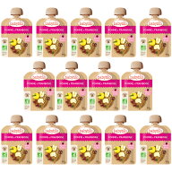 【スーパーSALE期間限定10%OFF！】【送料無料】ベビースムージー アップル・ラズベリー 14個baby bio[ベ…