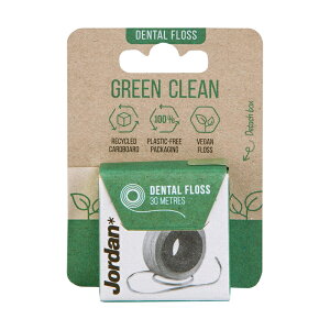 GREEN CLEAN DENTAL FLOSS �O���[���N���[�� �t���X 1�� JORDAN �W���[�_��
