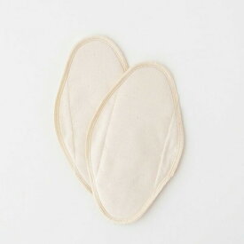 オーガニックコットン 布ナプキン用ワイドパッド【2枚セット】 【きなり】メイド・イン・アース