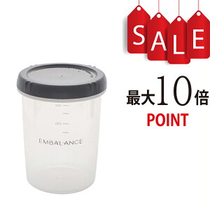y|Cg10{{ؓTtzGoX fB[vEhRei[Nxێe]/EMBALANCE DEEP ROUND CONTAINER/TCY:S(500ml)