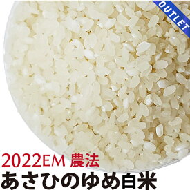 【OUTLET】あさひの夢 白米2022年産 化学農薬・化学肥料不使用 群馬県産