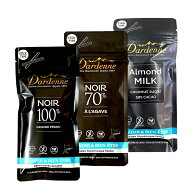 ダーデン 有機チョコレート スティック カカオ 100% [48g]、カカオ 70％ [62g]、有機ココシュガーチョコ…