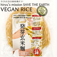 発芽玄米麺 細麺 グルテンフリー麺 無農薬玄米で作ったお米の麺 半生パスタ 低GI値38 無添加 VEGAN RICE…