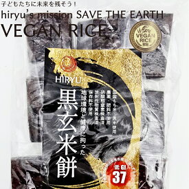 黒玄米餅 真空個包装無農薬・無添加 GI値37-低GI食品 保存食にも