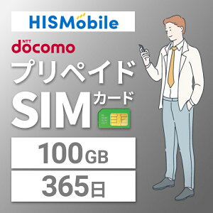 yz100GB/365 vyChSIMJ[h ĝSIM f[^ʐMsim docomo MVNO  4G/LTEΉ p { p