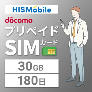 yz30GB/180 vyChSIMJ[h ĝSIM f[^ʐMsim docomo MVNO  4G/LTEΉ p { p