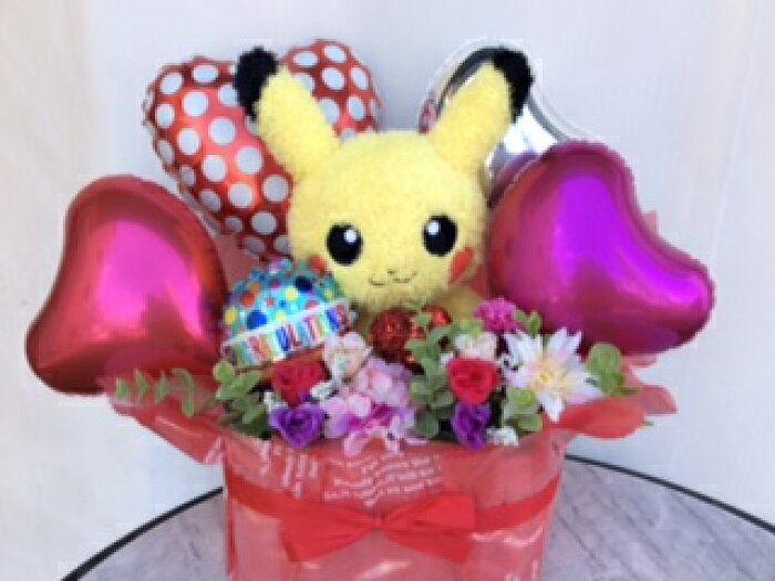 バルーン電報 ぬいぐるみ電報 祝電 ピカチュウ ピカチュー ウエディングドール 送料無料 電報 結婚式 入籍祝い 出産祝い ウェディング 入学祝 発表会 誕生日 お見舞い 開店祝 バルーンギフト 入籍祝い 卒業式 入学式 人目を惹く祝電 かわいい祝電 ポケモン 1215 1 的