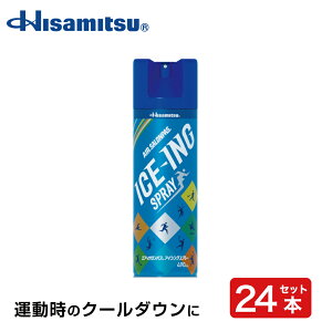 【運動直後のクールダウンに!】エアーサロンパス アイシングスプレー 490ml×24本 コールドスプレー 冷却スプレー【久光製薬公式】