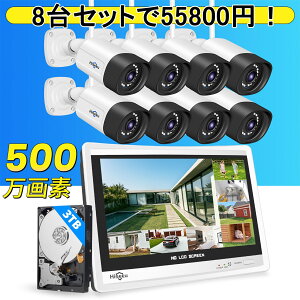 y8ZbgłȂ55800~II zHiseeu hƃJ 8Zbg CX 12C`LCDtj^̌^NVR 500f CXJ 10`l܂ő݉ (J8{12C`ť^N