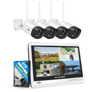 �yHDD�e��1TB��3TB�ɁE�h�Ƒ΍􏕐�������zHiseeu �h�ƃJ���� 500����f ���C�����X 4��/8��Z�b�g �X�^���_�[�h�^ 10�`�����l���܂ő��݉� ���ݎ��R�i500����f�J�����{12�C���`LCD�t�����j�^�[