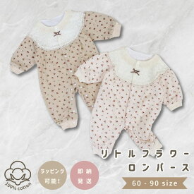 【50%OFF】ベビー服 出産祝い ロンパース 長袖 女の子 ベビー 春 秋 冬 春服 秋服 冬服 綿100% 高級 高品質 新生児 赤ちゃん カバーオール 子供 レース 花柄 おしゃれ かわいい 内祝い お宮参り 韓国 韓国ベビー服 コットン 60 70 80 90