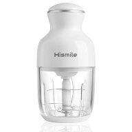 フードプロセッサー コンパクト Hismile 小型 氷も砕ける ひき肉 肉 ミンチ フード プロセッサー ガラス…