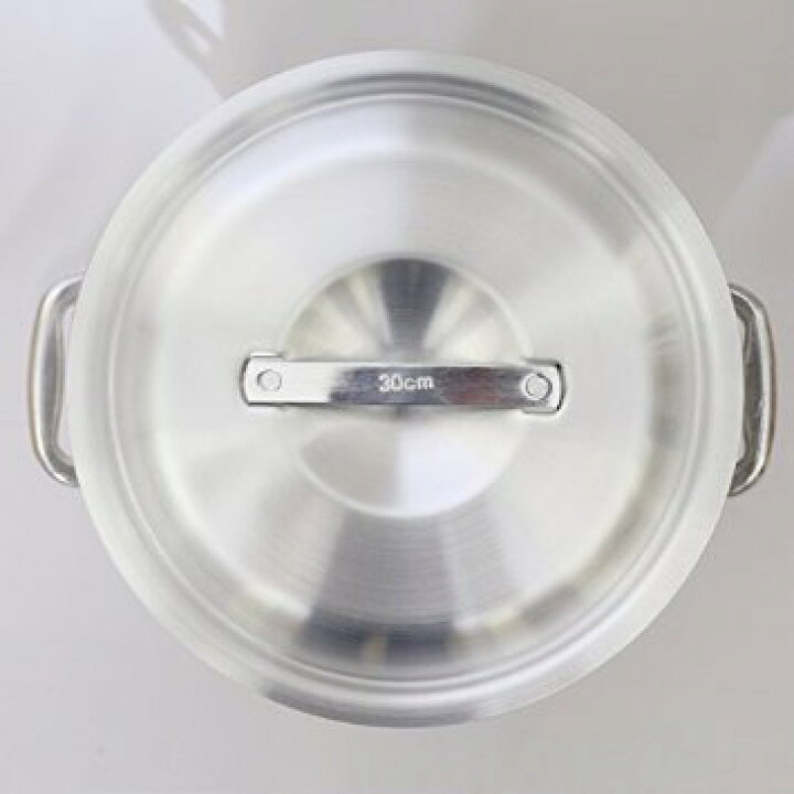 楽天市場】【業務用】アルミ製寸胴鍋 30cm蓋有【業務用寸胴鍋/家庭用 