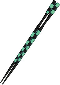 子供用杵型多久島 緑の市松 箸 かわいい箸 子供用 自宅用箸