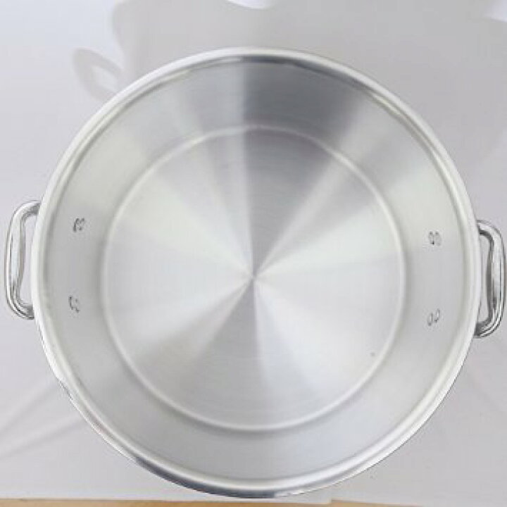 楽天市場】【業務用】アルミ製半寸胴鍋 36cm蓋有 業務用/アルミ半寸胴 