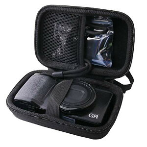 RICOH (R[) fW^J GR IIIx/GRIII/GRII/GR IIIx HDF/GR III HDF/GR pی[P[X-WERJIA.JP (storage case-Black)
