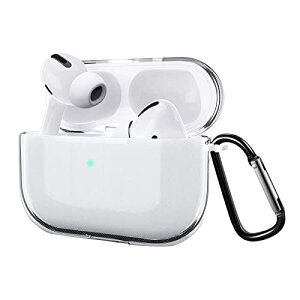 2023���ǃ��f��AirPod Pro/Pro 2 �P�[�X �N���A �Ή� AirPods Pro/Pro 2 �C���z�� TPU�f�� �P�[�X Airpods Pro/Pro 2 case �t�b�N���t�� �ŃL�Y�₵����w����ځ[���h�~���Ă�����󂵂��ӂ����h��LED���C�g