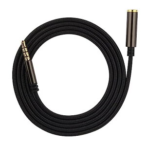 LOYELEY wbhzR[h 2m W3.5mm iC҂ I[fBIP[u XeI~jvO lɂ̂ݑΉ wbhZbg Xs[J[ Androidp