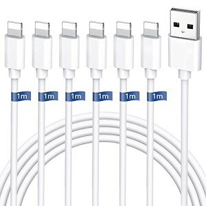 iphone �[�d�P�[�u�� ���� 1M ���C�g�j���O�P�[�u�� �}���i6�{�Z�b�g1M*6�jiphone �[�d�R�[�h iphone�P�[�u�� �A�C�z���[�d�P�[�u�� lightning�P�[�u�� �}���f�[�^�]�� �f���h�~ ���ϋv�R�l�N�^�̗p 